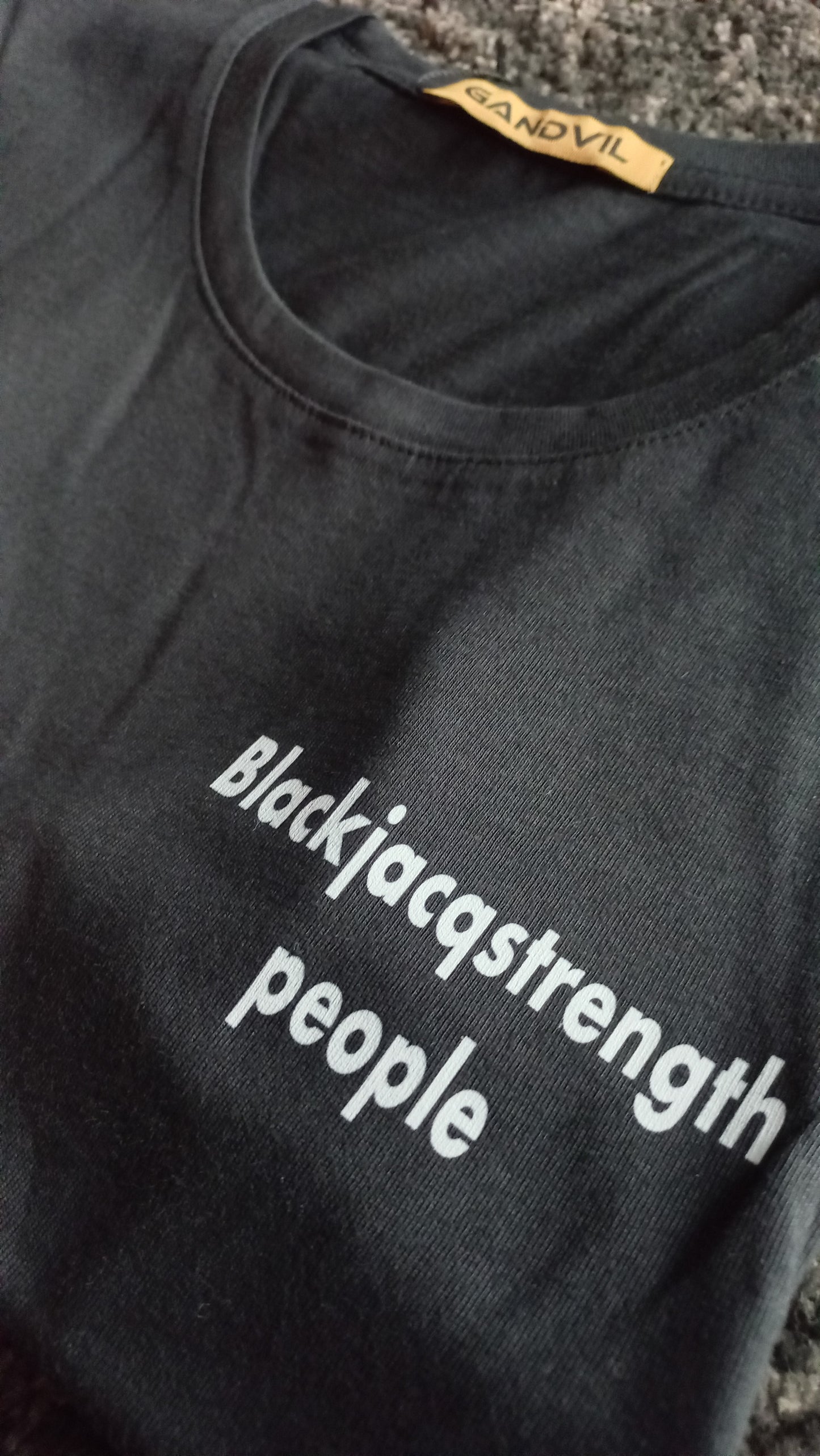 Blackjacq Apparel - Black T shirt - 2024 Limited Edition