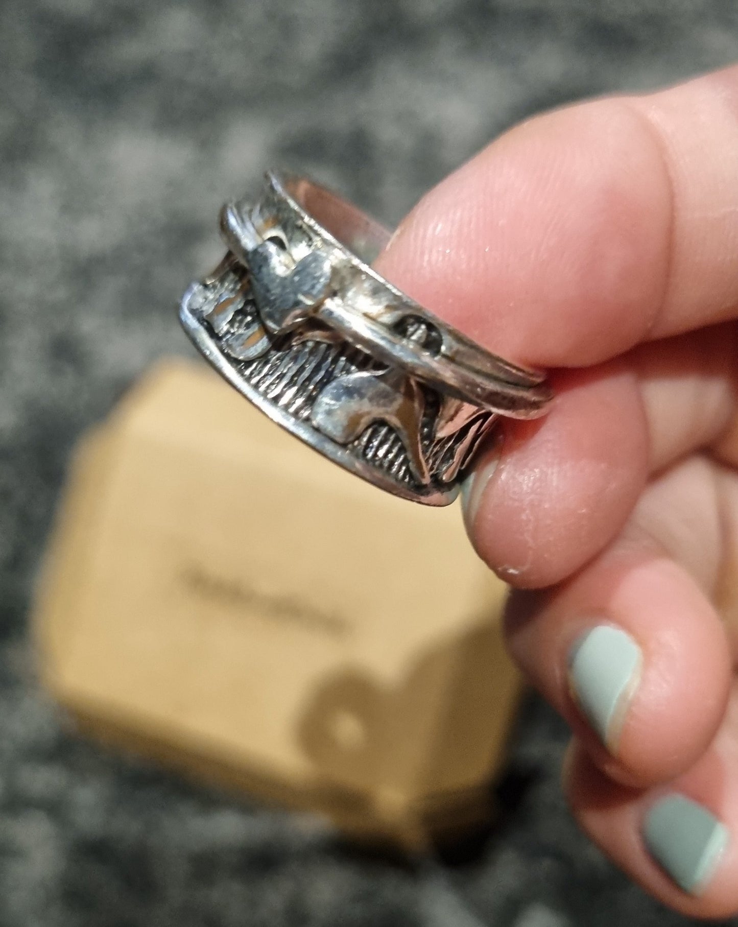 RockSurfChill Ring - "Keep Climbing"