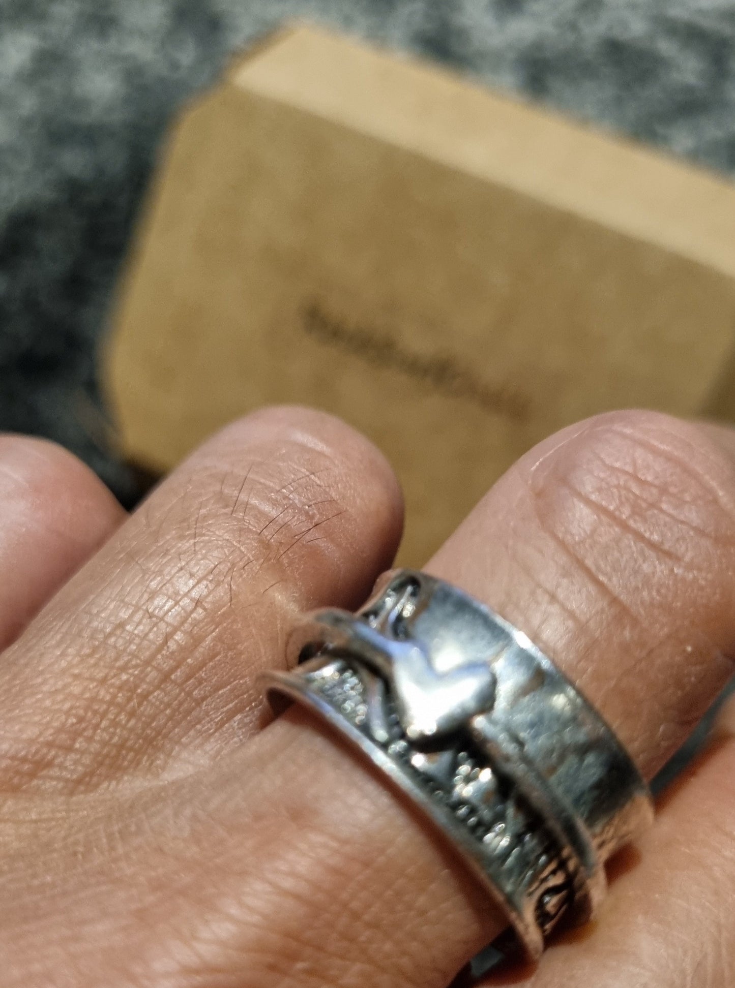 RockSurfChill Ring - "Keep Climbing"