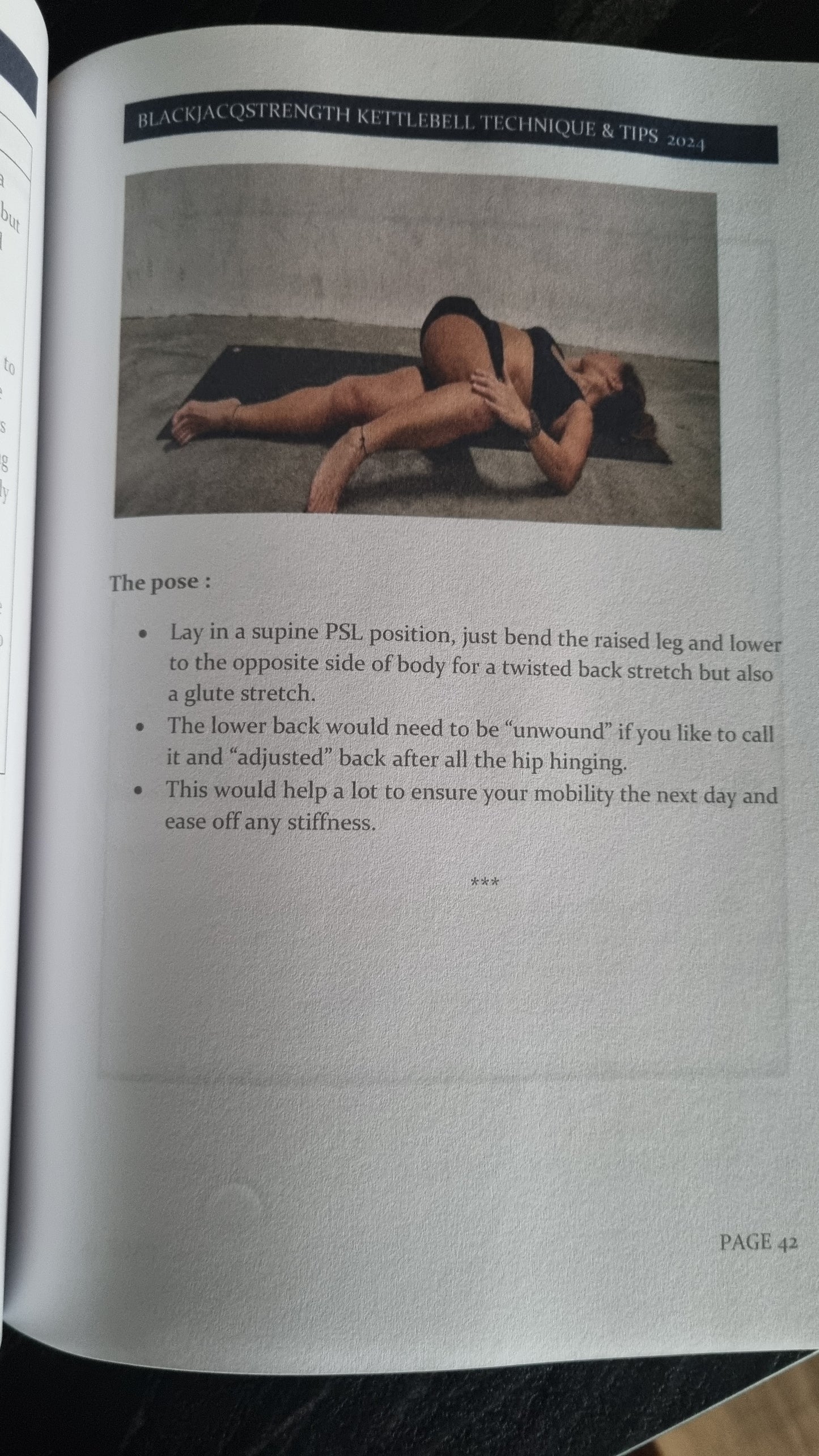 2025 Blackjacqstrength Booklets - Warm up and Cool Downs