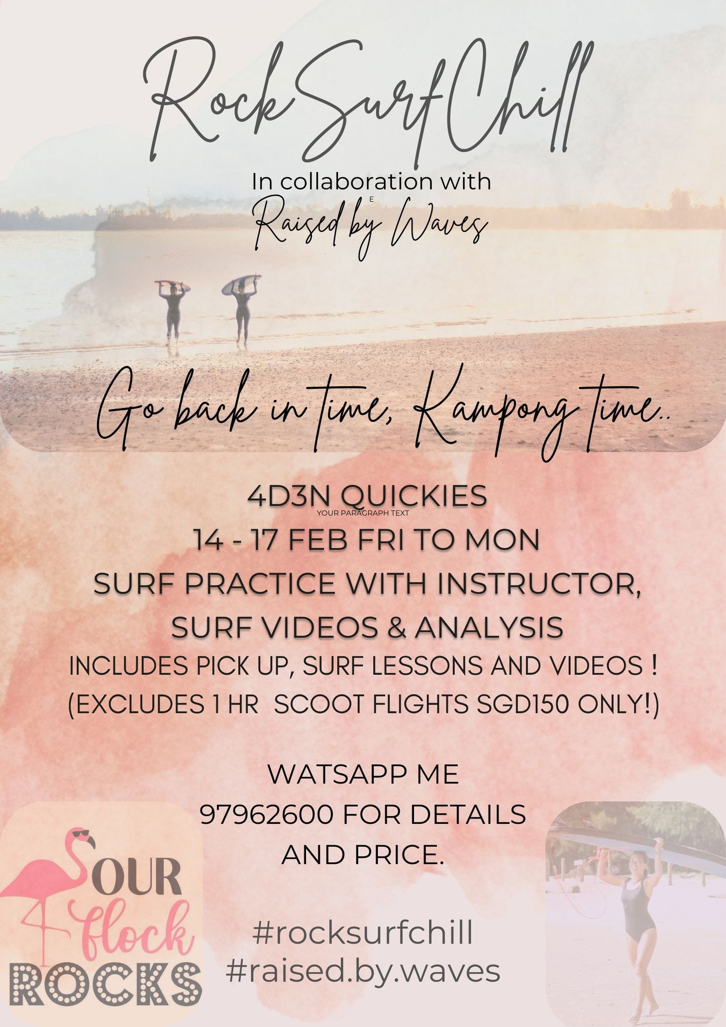 2025 Quick Surf Escapade in a Rustic Kampong Town