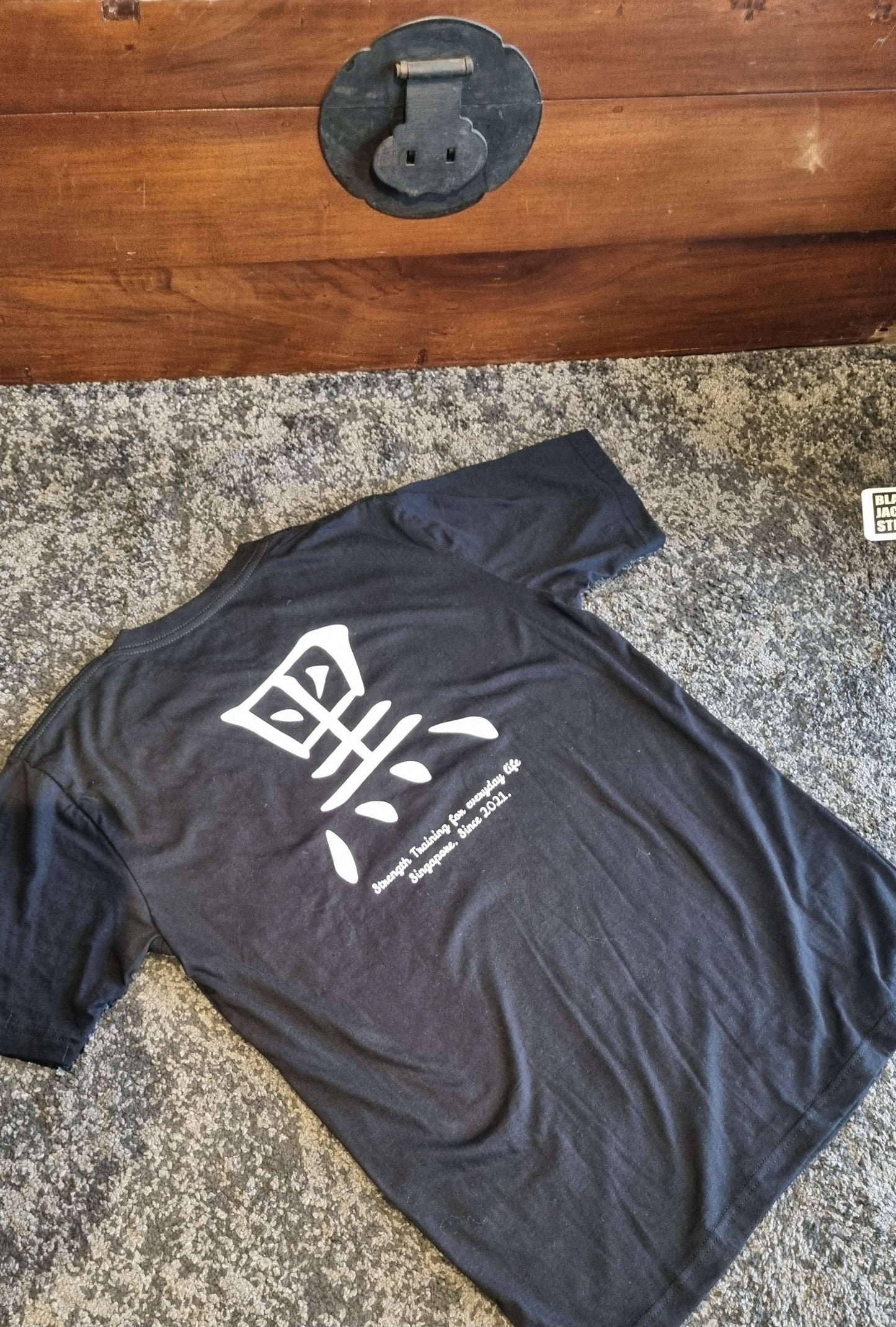 2025 Blackjacq V neck T shirts "Yakuza inspired" - Black