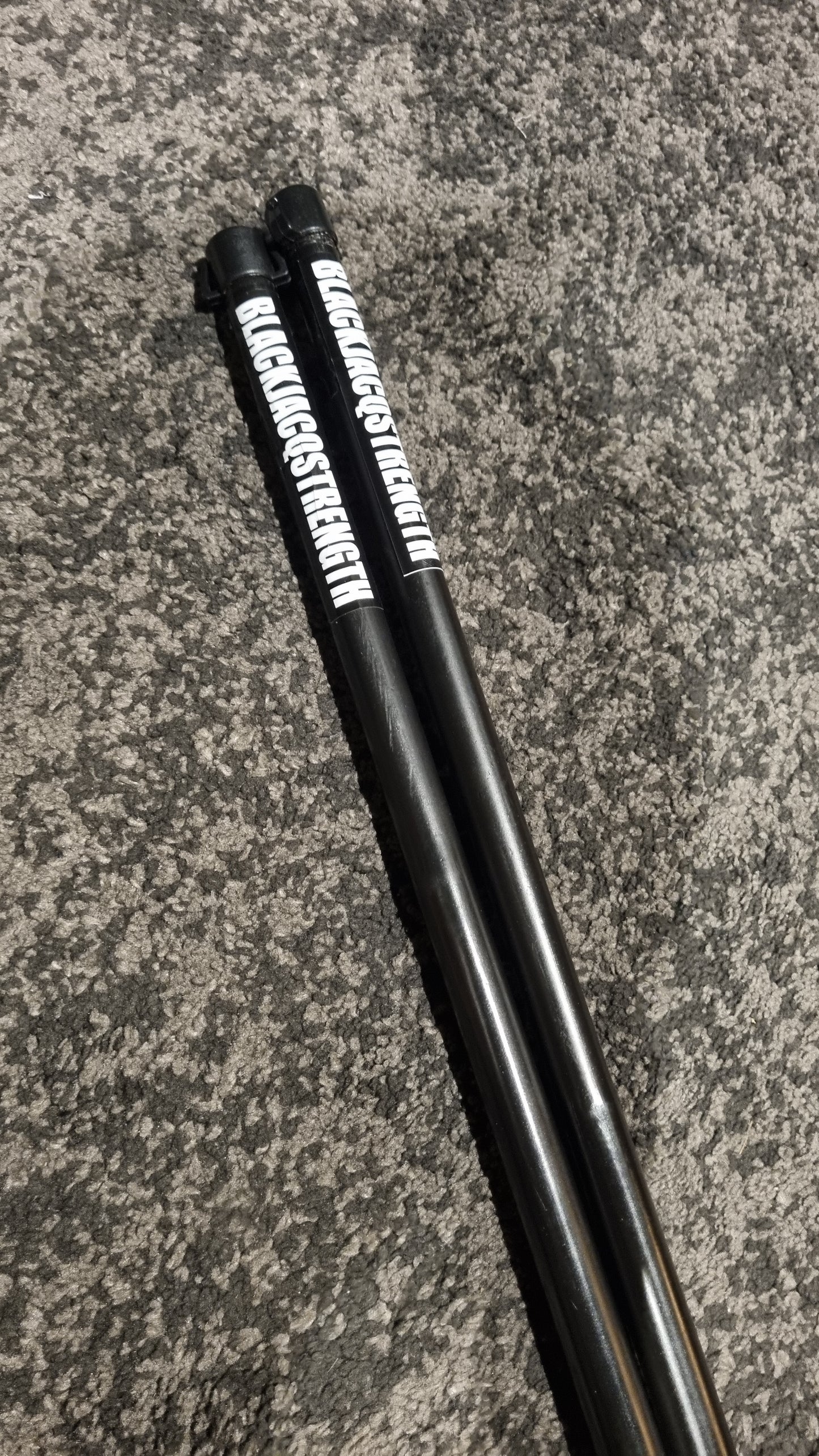 Blackjacq Black Mobility Poles