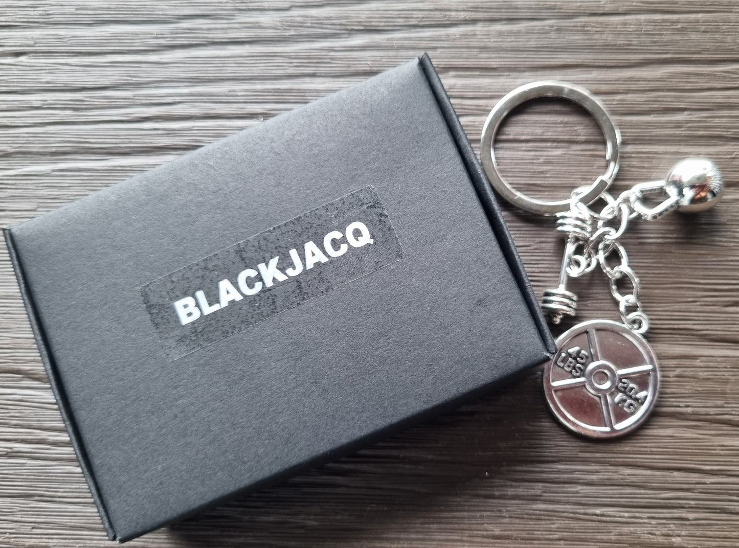 Weight Training Key Chain - "Strong is Beautiful"