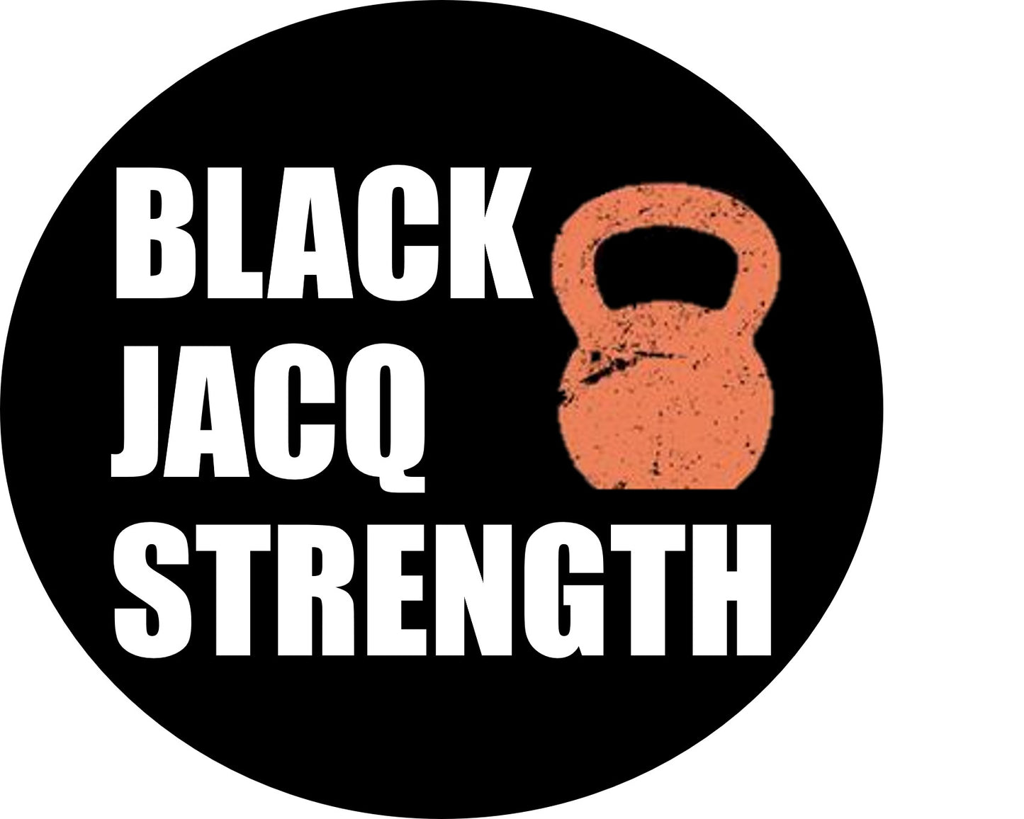 Stickers - 2 x Blackjacqstrength Logo