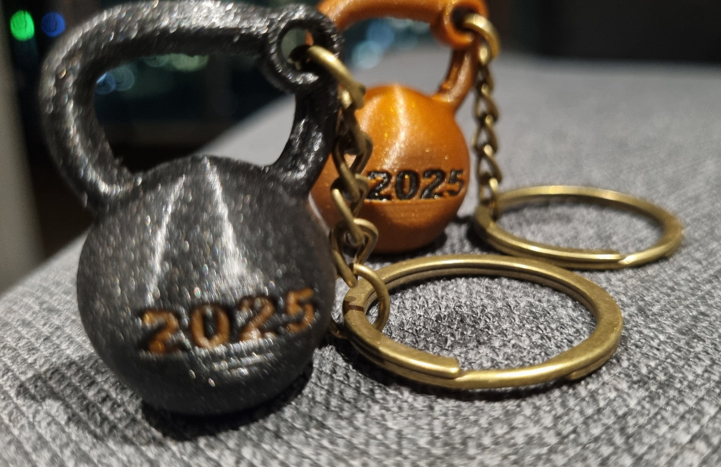 Baby Kettlebell key chains