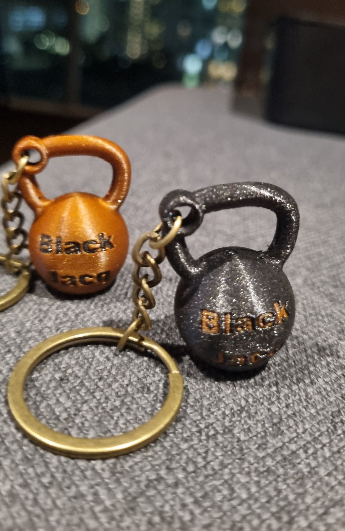 Baby Kettlebell key chains