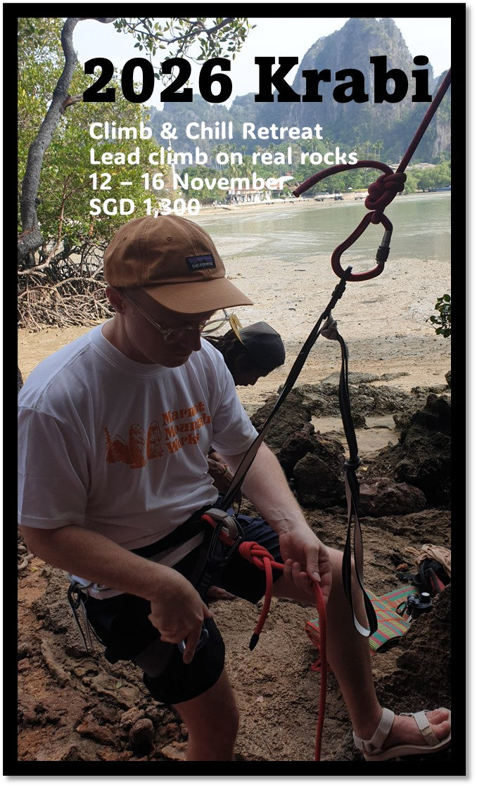 2026 Krabi Climb & Chill "Mountain Spa" Retreat - 12 -16 November