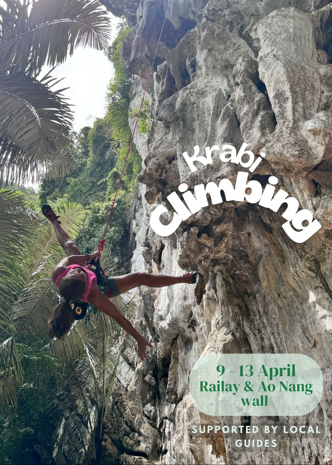 2026 Krabi Rock Climb Retreats - 5D4N Lead Climb Practice