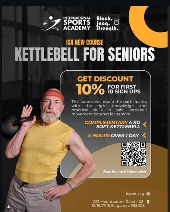 2026 ISA Kettlebell for Seniors Workshop (In partnership with International Sports Academy)