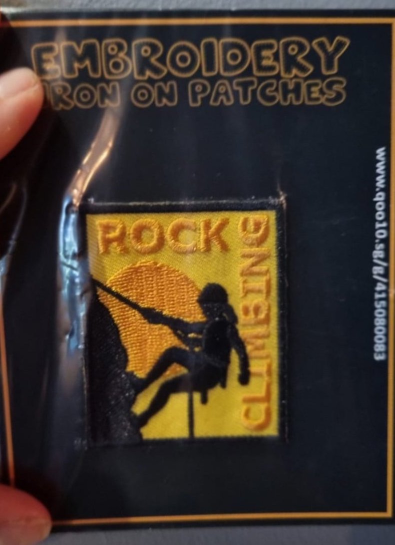 Rock Climb Patches