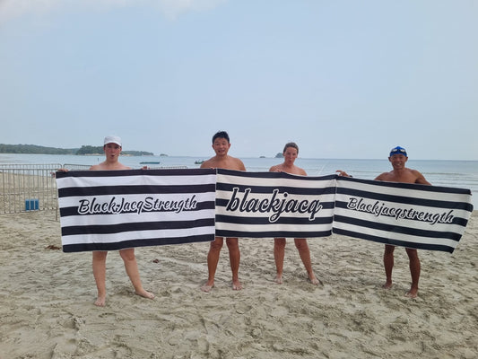 2026 Blackjacq Towels - Zebra Design