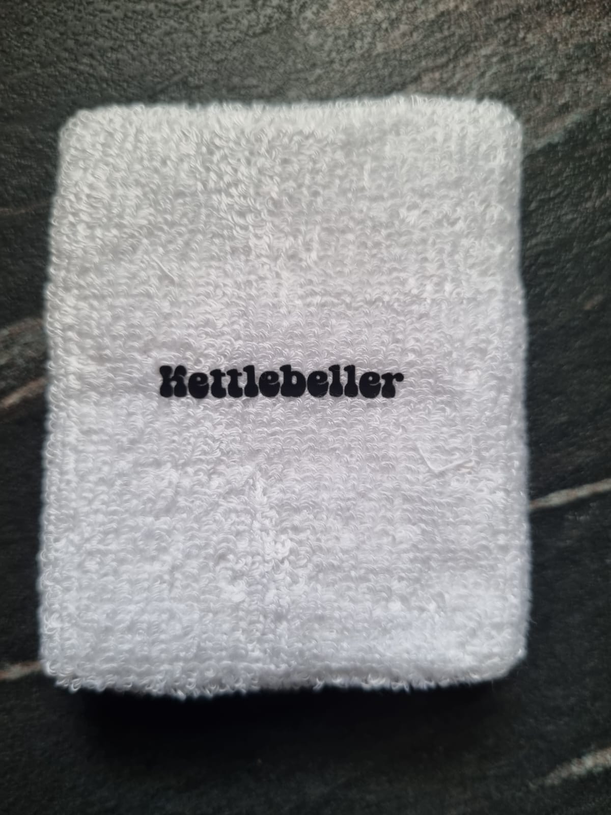 Kettlebell Wrist Sweat Bands - "No Wrist Banging" - Set of 2