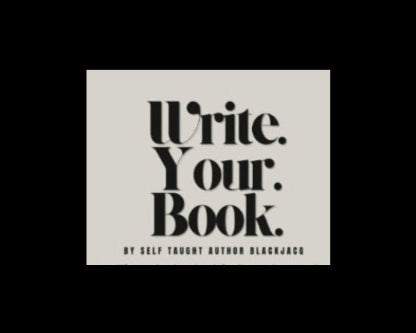 Write your Book - A 1st time self-publish author guidance project