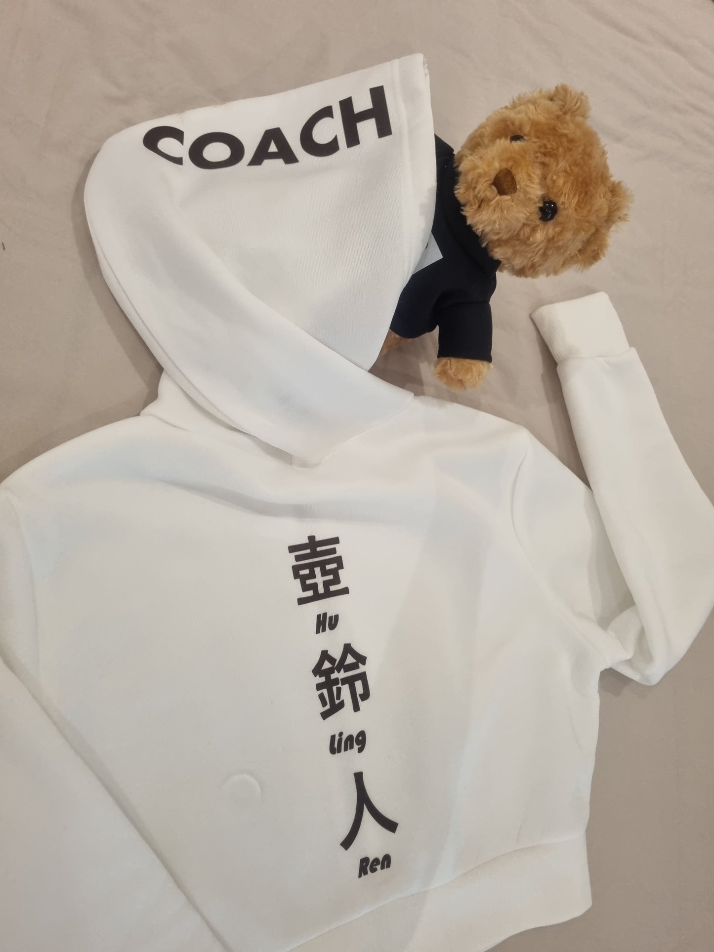 2026 BlackJacq "KettleBEAR" Hoodies -  White "Coach"